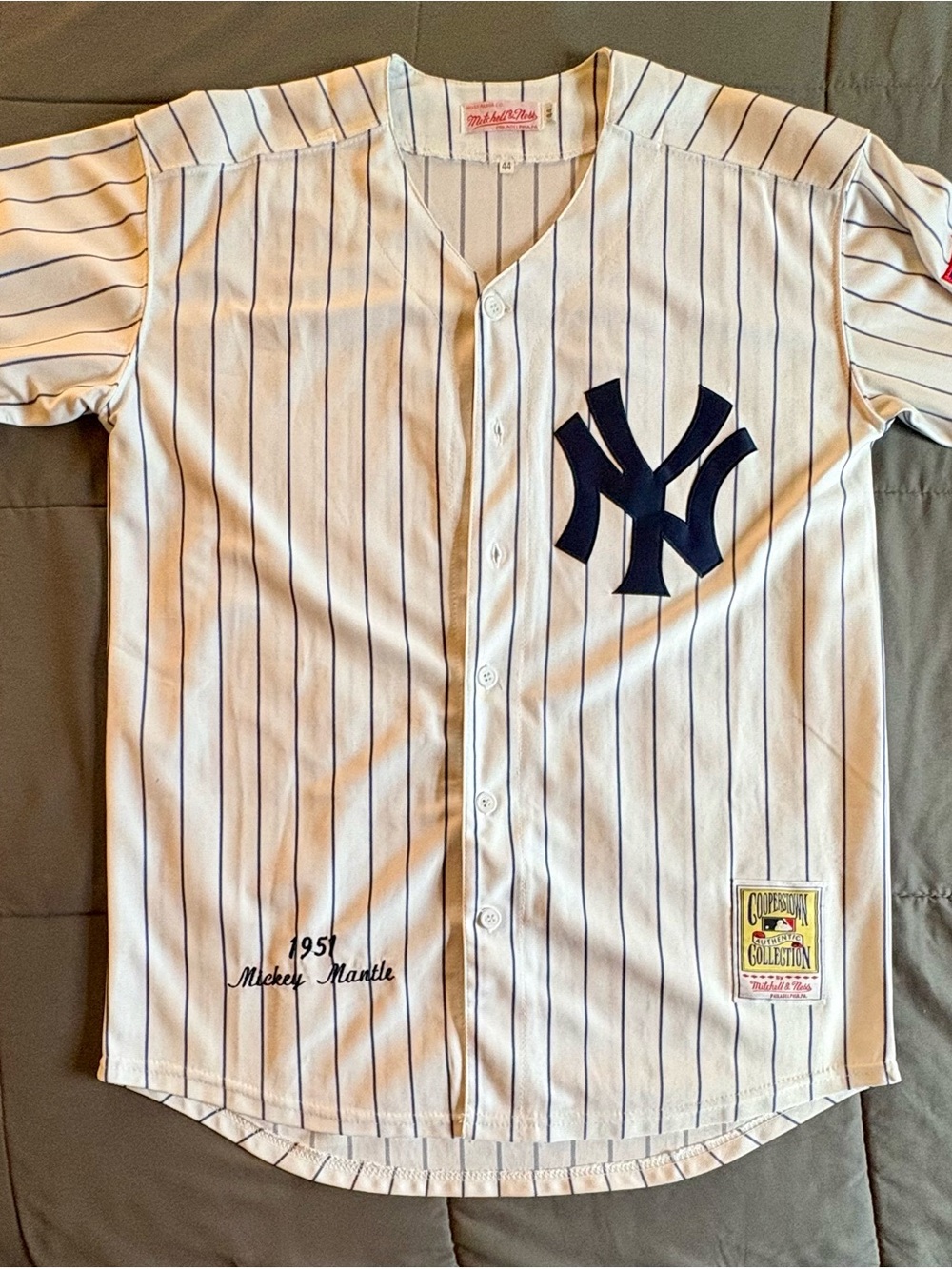 New York Yankees Mickey Mantel Retro Jersey